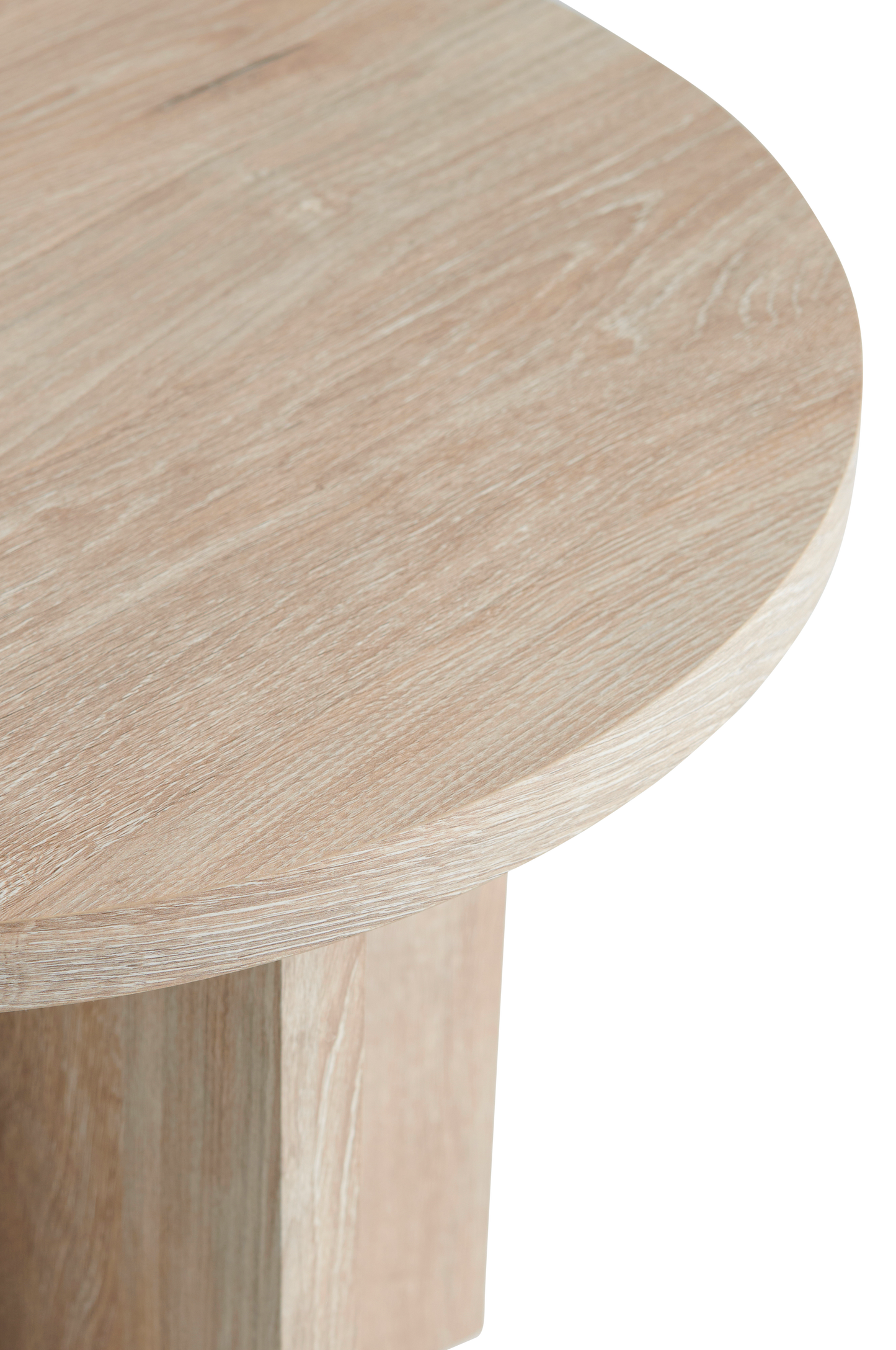 Hliðarborð Poppy ljóst