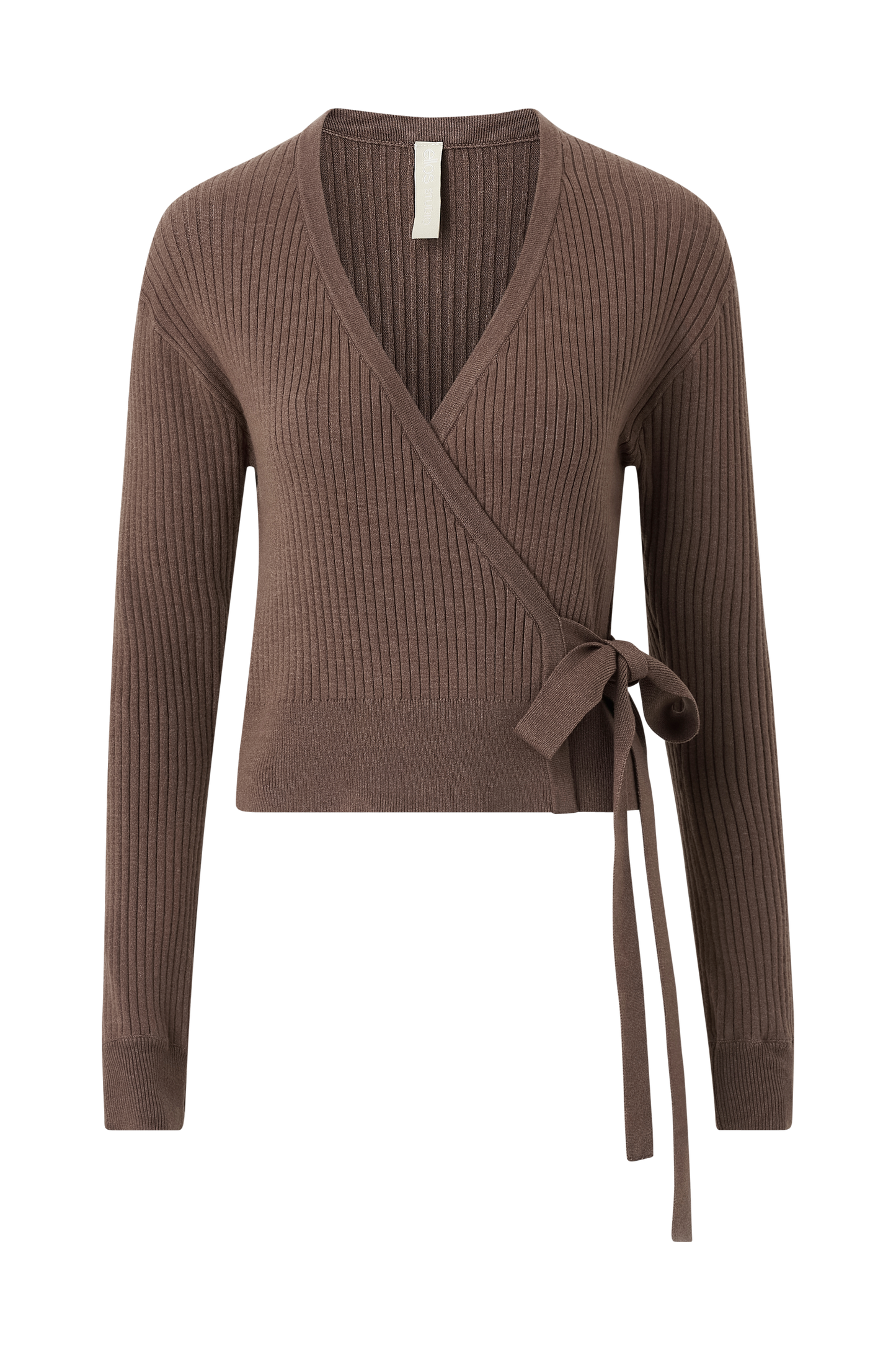 Ellos STUDIO Knitted Wrap Top
