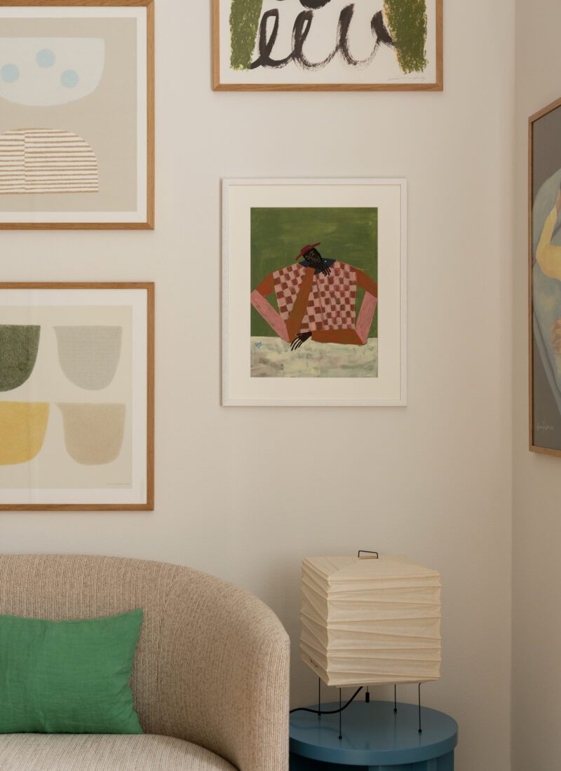 In my head poster 30x40 cm