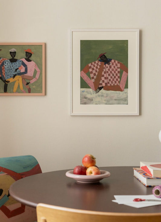 In my head poster 30x40 cm