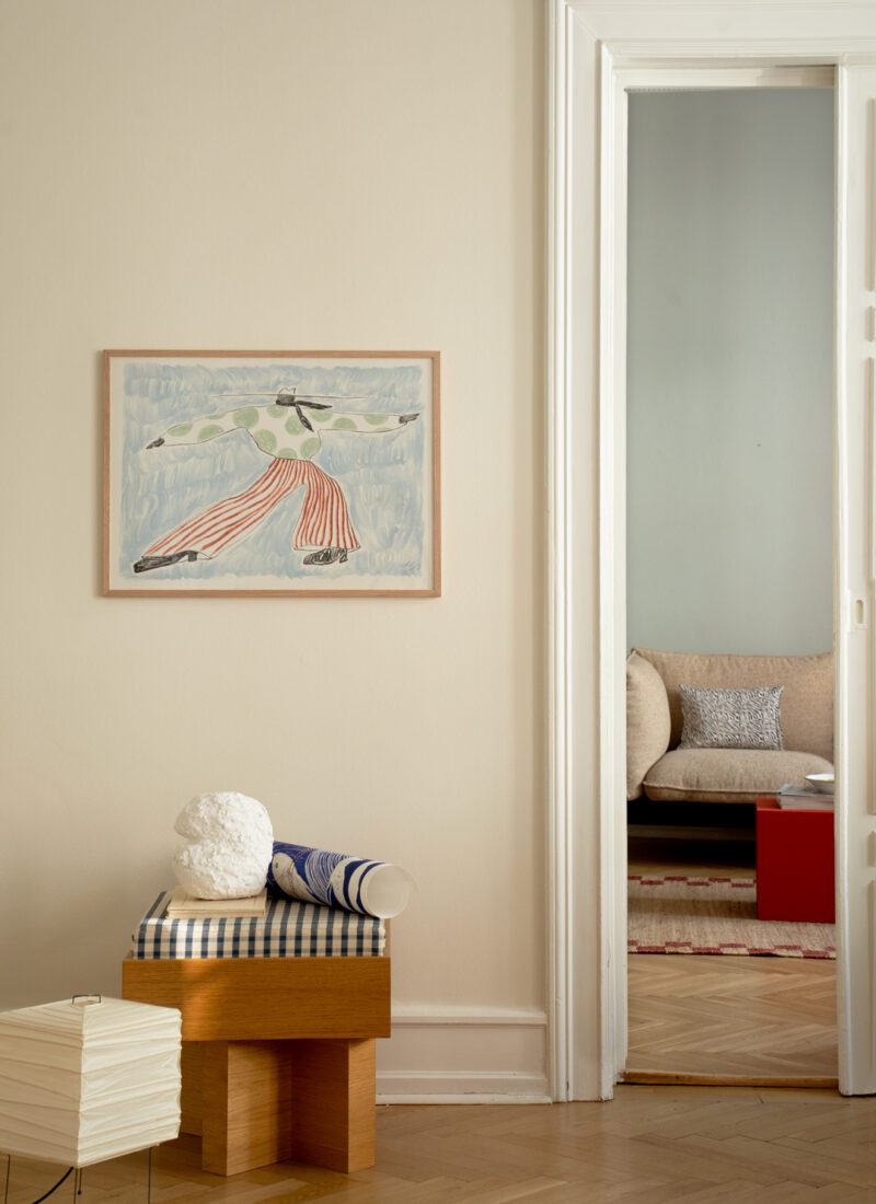 Sam on the Hill poster 30x40 cm