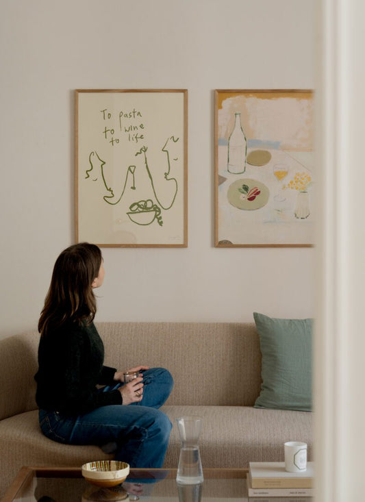 To life poster 30x40 cm