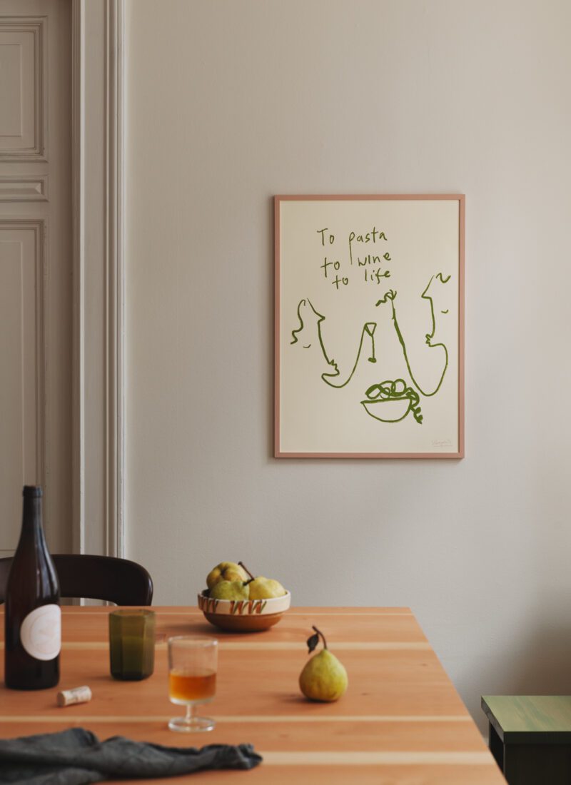 To life poster 30x40 cm