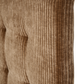 Rúmgafl Cord brúnn
