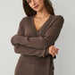 Ellos STUDIO Knitted Wrap Top