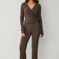 Ellos STUDIO Knitted Wrap Top