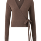 Ellos STUDIO Knitted Wrap Top