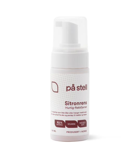 Sítrónufroða - blettahreinsir