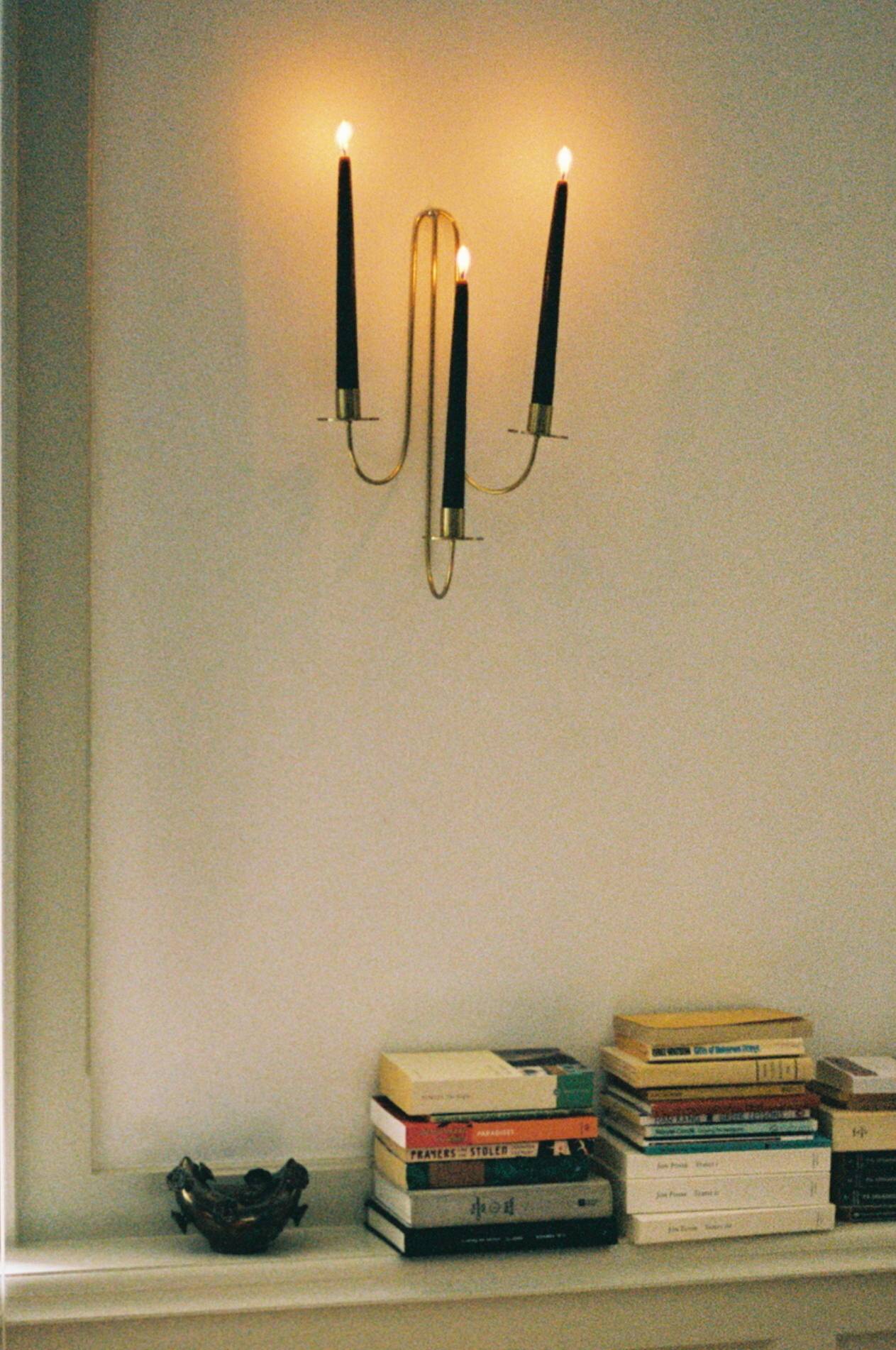 Kertastjaki Windsor brass