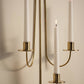 Kertastjaki Windsor brass