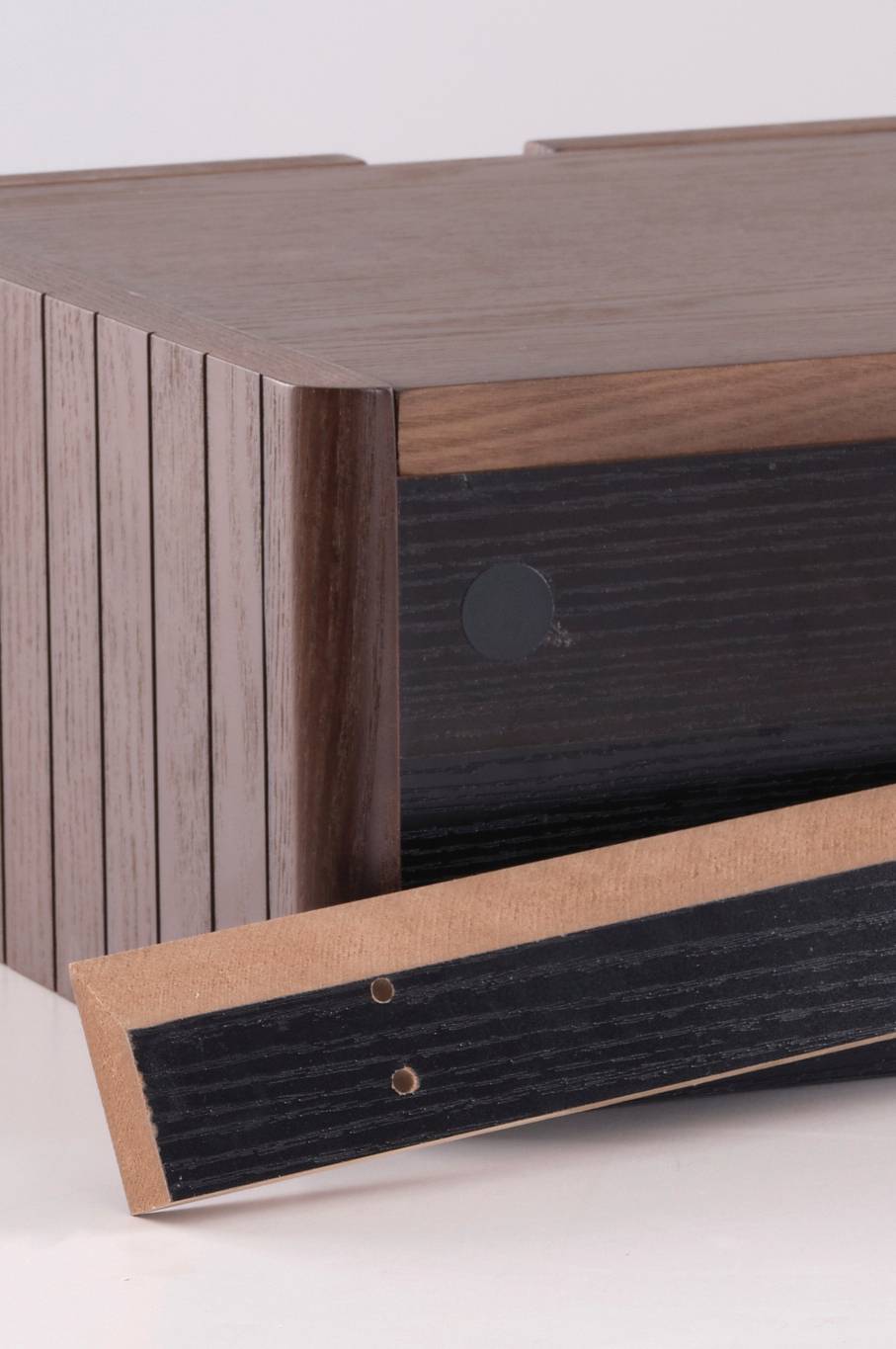 Náttborð Palanzo dökkt