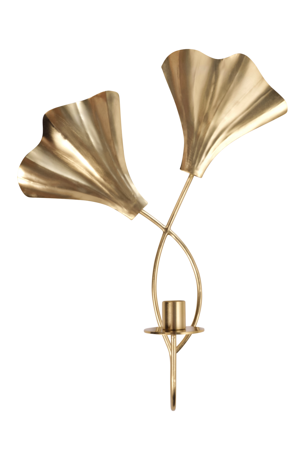 Kertastjaki Shroom brass